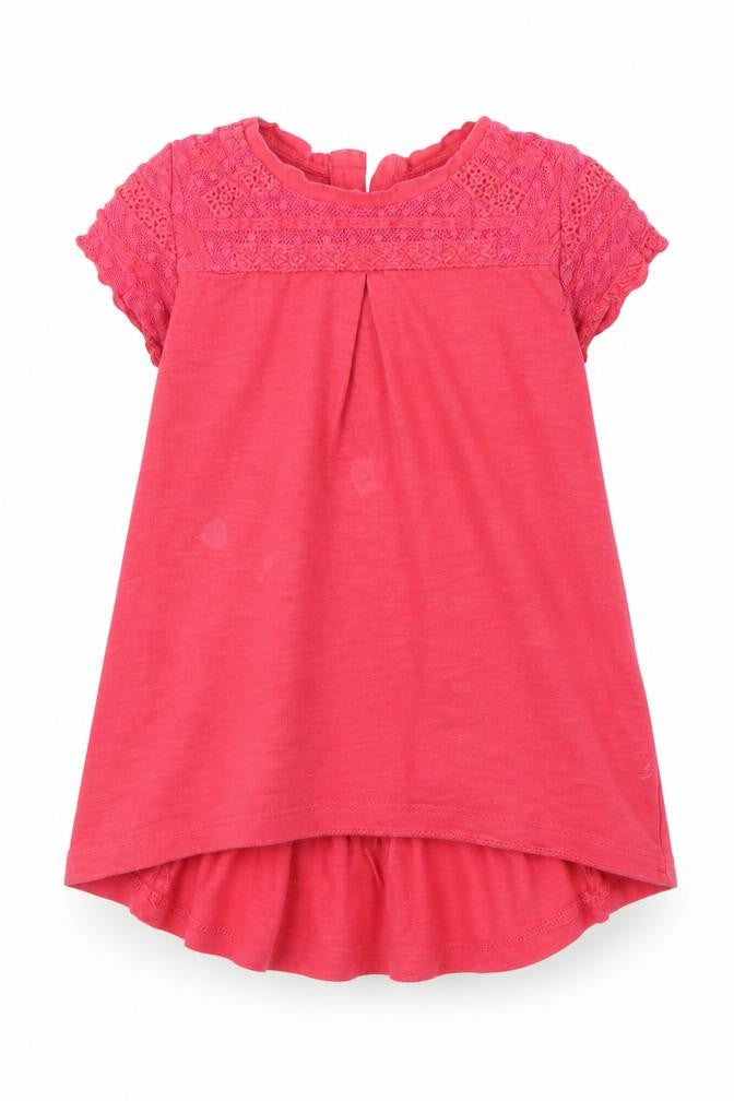 NEXT Girls Orange   T-Shirt Dress  Size 3-4 Years