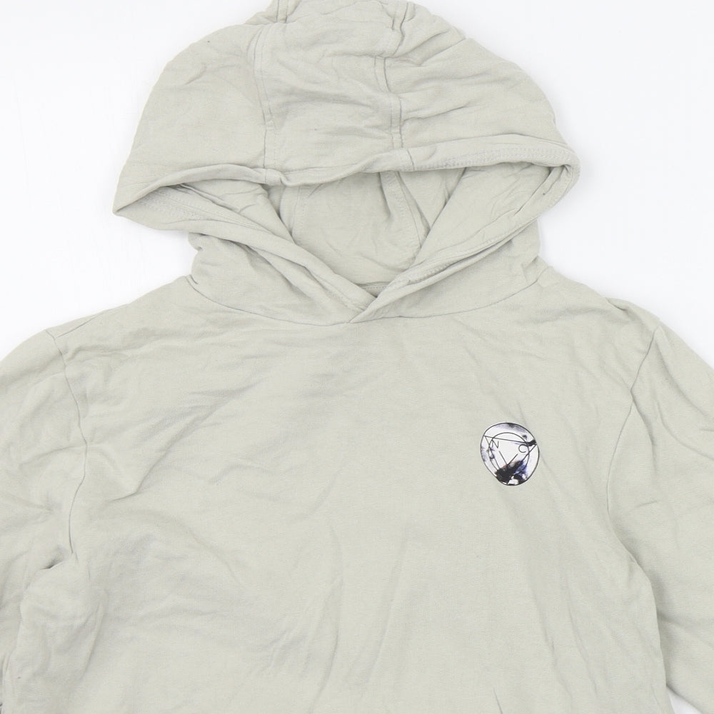 NEXT Girls Grey   Pullover Hoodie Size 11 Years