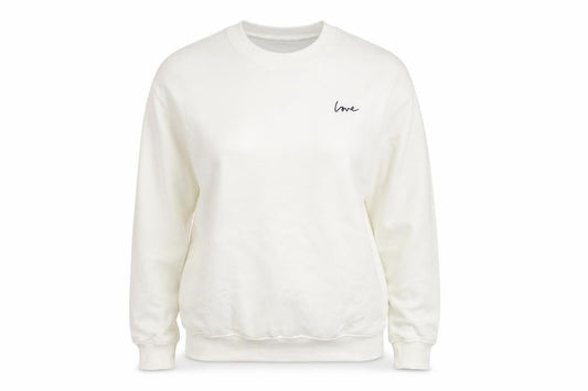 Divided Womens White   Pullover Jumper Size L