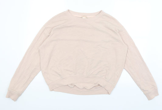H&M Womens Pink   Pullover Jumper Size XS