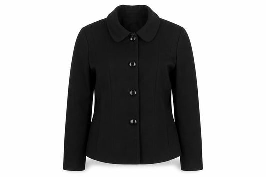 Preworn  Womens Black   Jacket Blazer Size 40