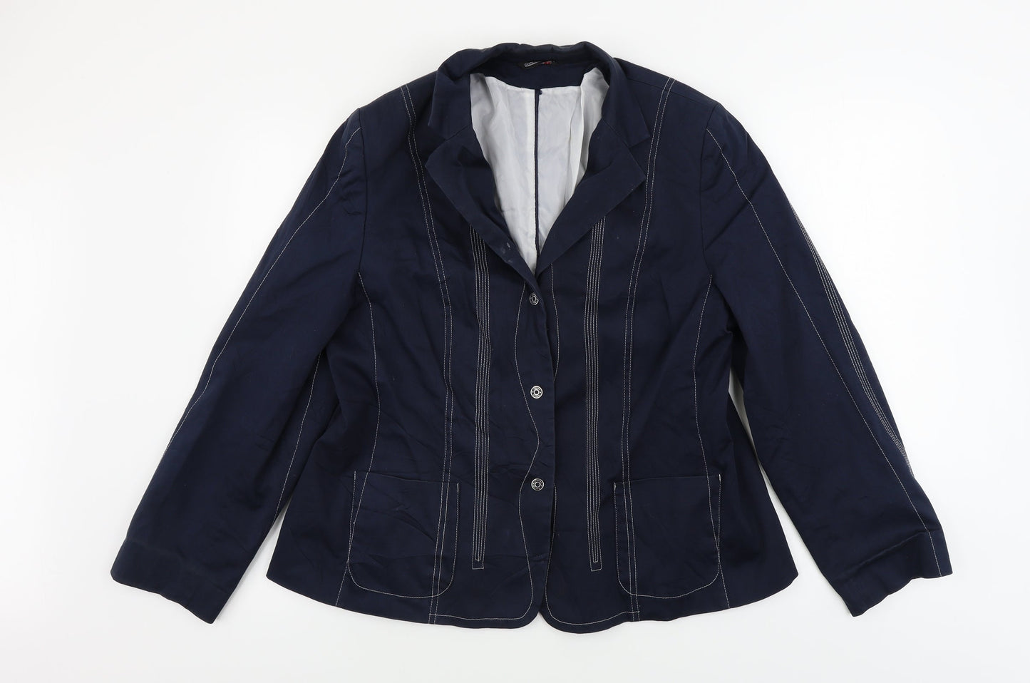 Concept uk  Womens Blue   Jacket Blazer Size 14