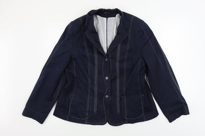 Concept uk  Womens Blue   Jacket Blazer Size 14
