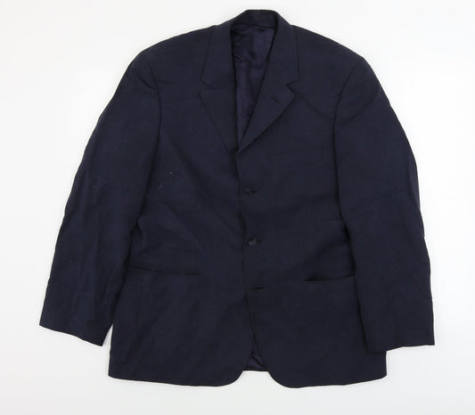 Ultimo  Mens Blue   Jacket Blazer Size 40