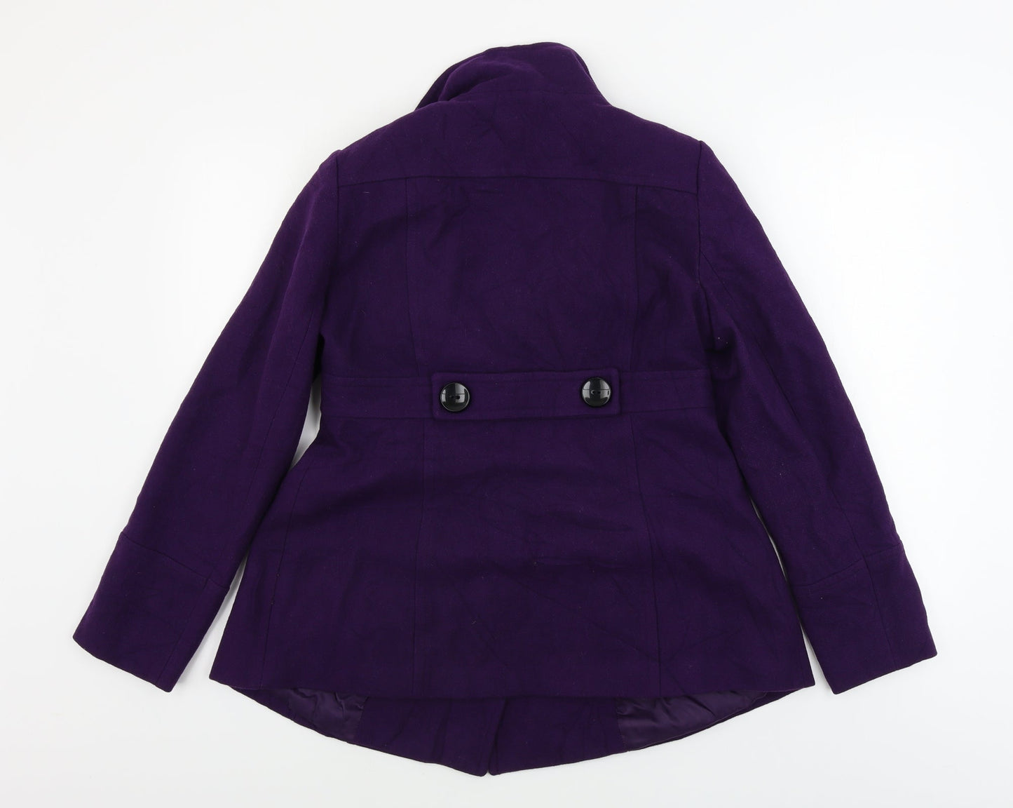 Wallis  Womens Purple   Jacket Coat Size 12