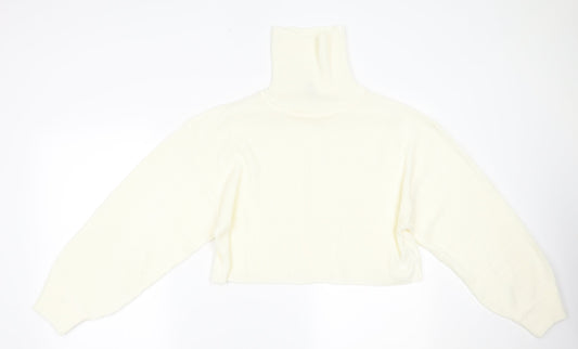 H&M Womens Ivory   Pullover Jumper Size M