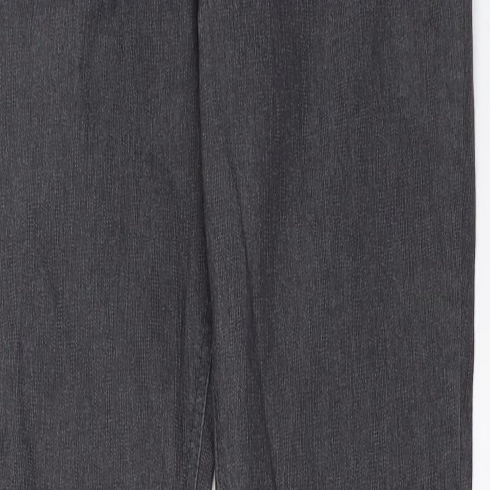 M&Co Womens Grey   Jegging Jeans Size 10 L30 in