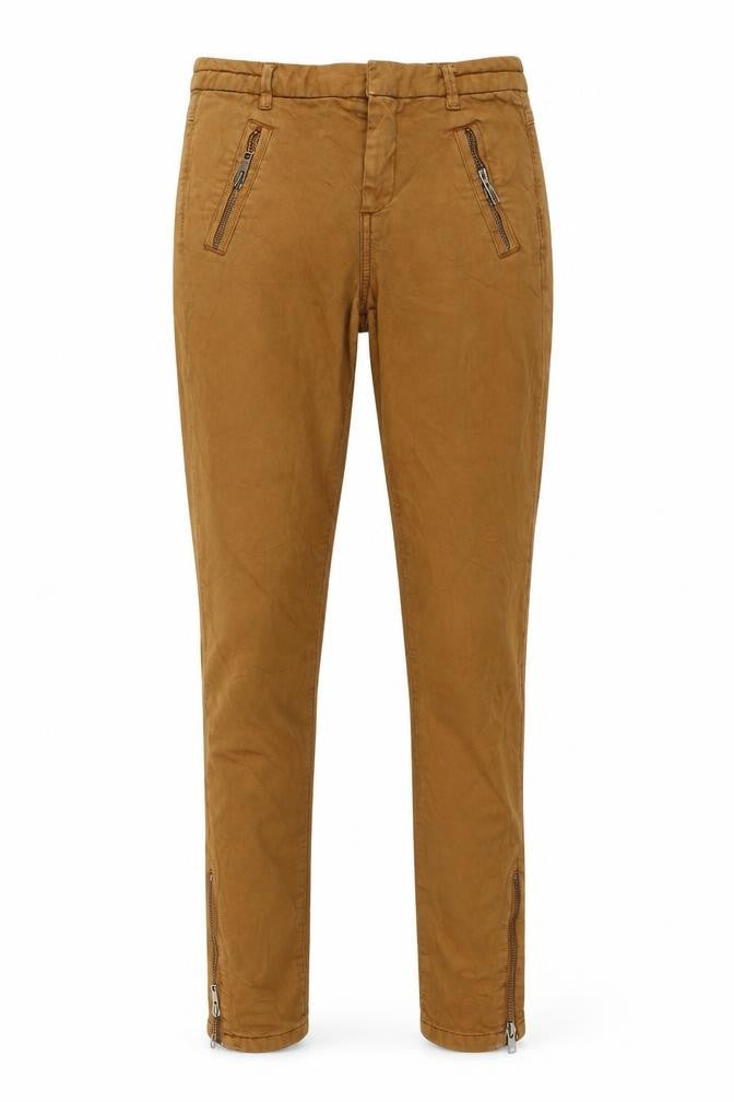 Topshop Womens Beige   Chino Trousers Size 6 L28 in