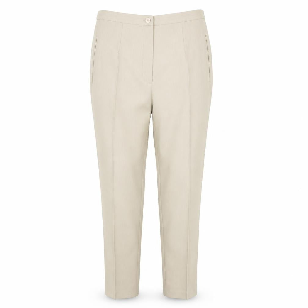 Essence Womens Beige   Dress Pants Trousers Size 16 L29 in