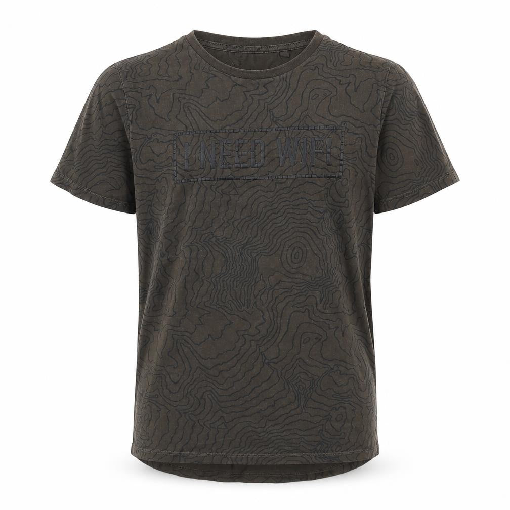 Next Boys Green   Basic T-Shirt Size 11 Years  - I need WIFI