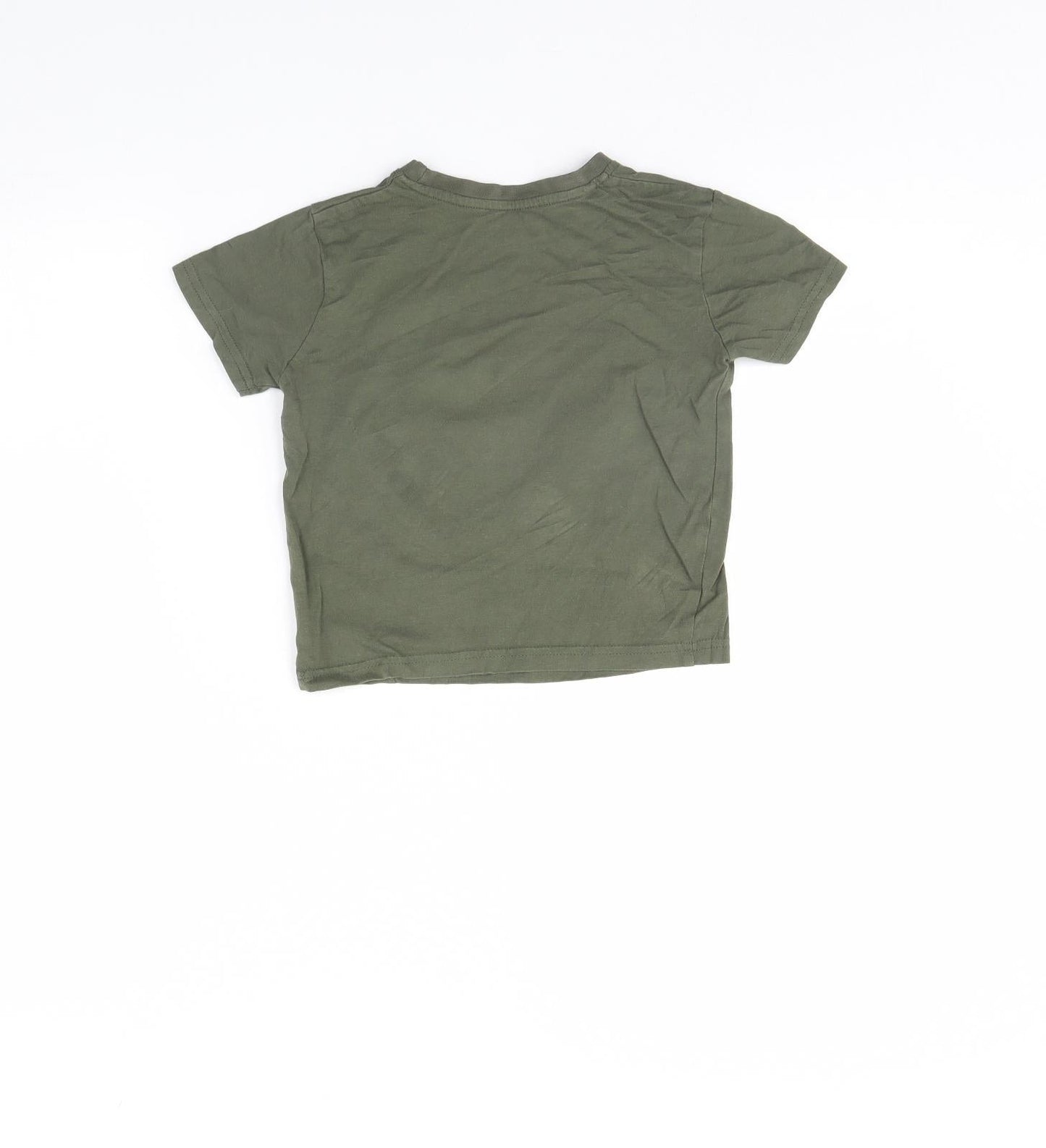 Primark Boys Green   Basic T-Shirt Size 3 Years  - Venice beach