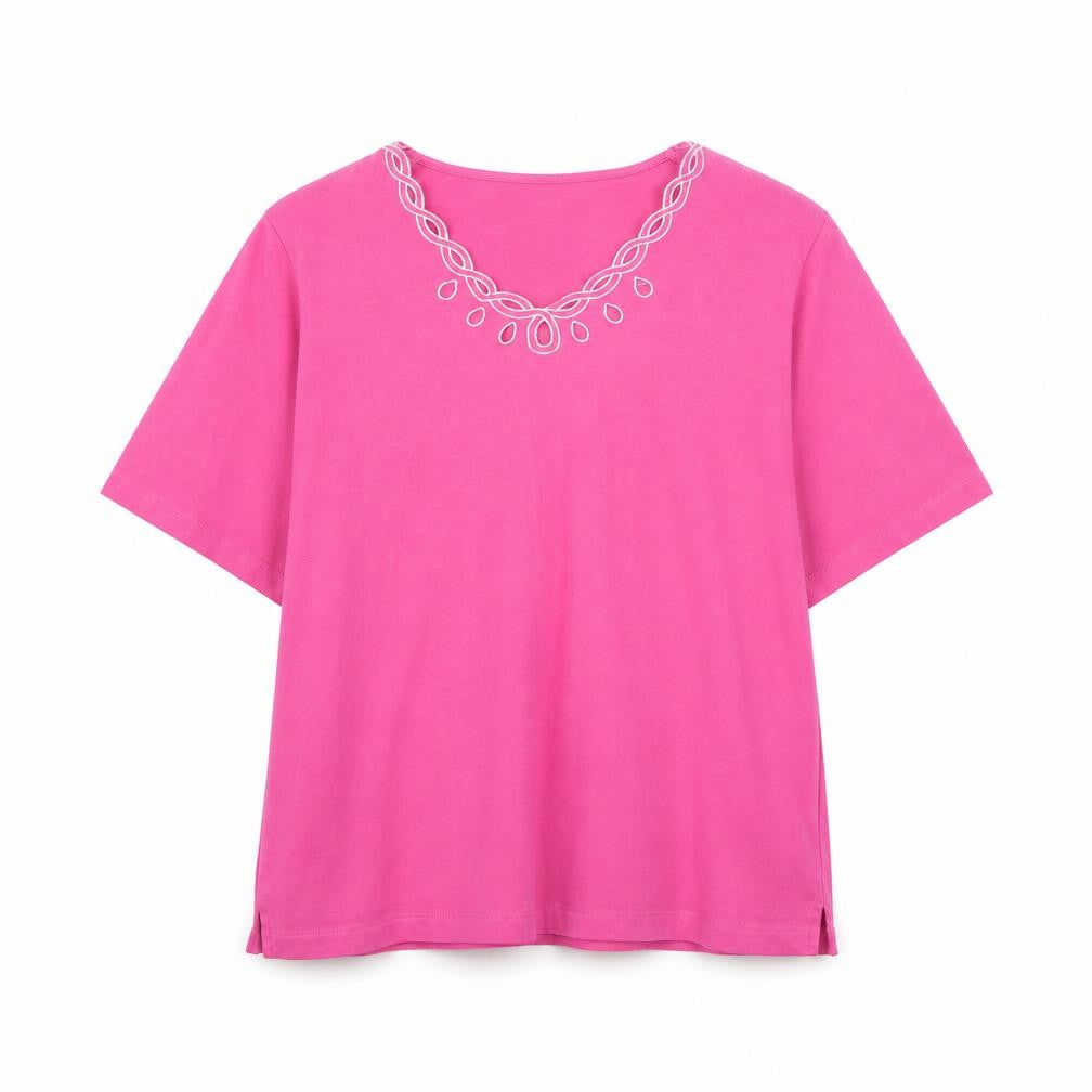 Cotswold Womens Pink   Basic T-Shirt Size M
