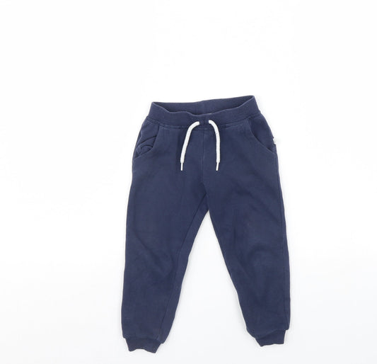 Primark Girls Blue   Jogger Trousers Size 2 Years