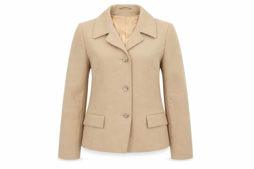 Seigel Womens Beige   Jacket Blazer Size S