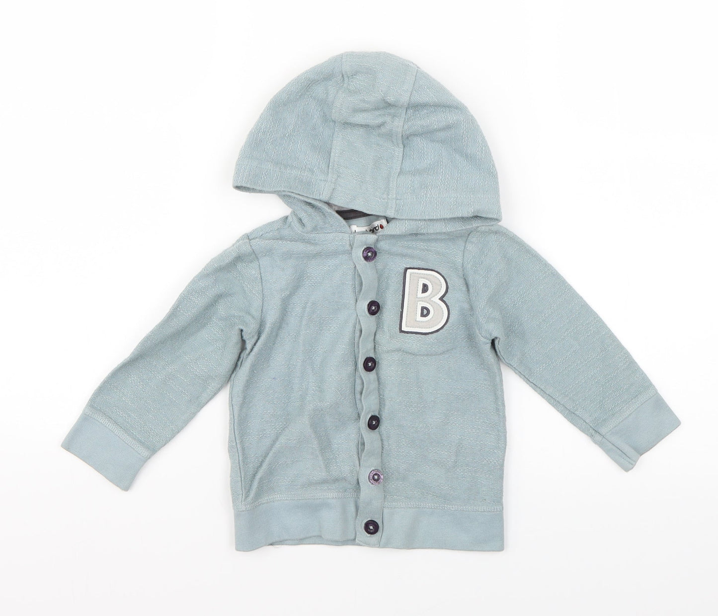 Ladybird Baby Green Geometric Knit Cardigan Jumper Size 12-18 Months