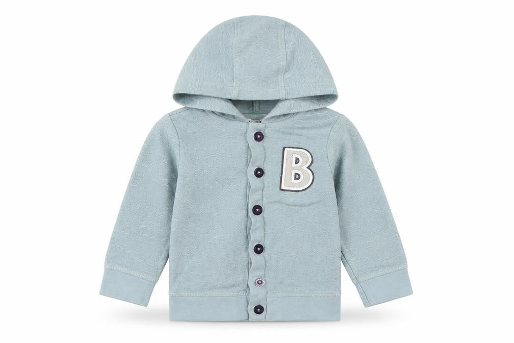 Ladybird Baby Green Geometric Knit Cardigan Jumper Size 12-18 Months