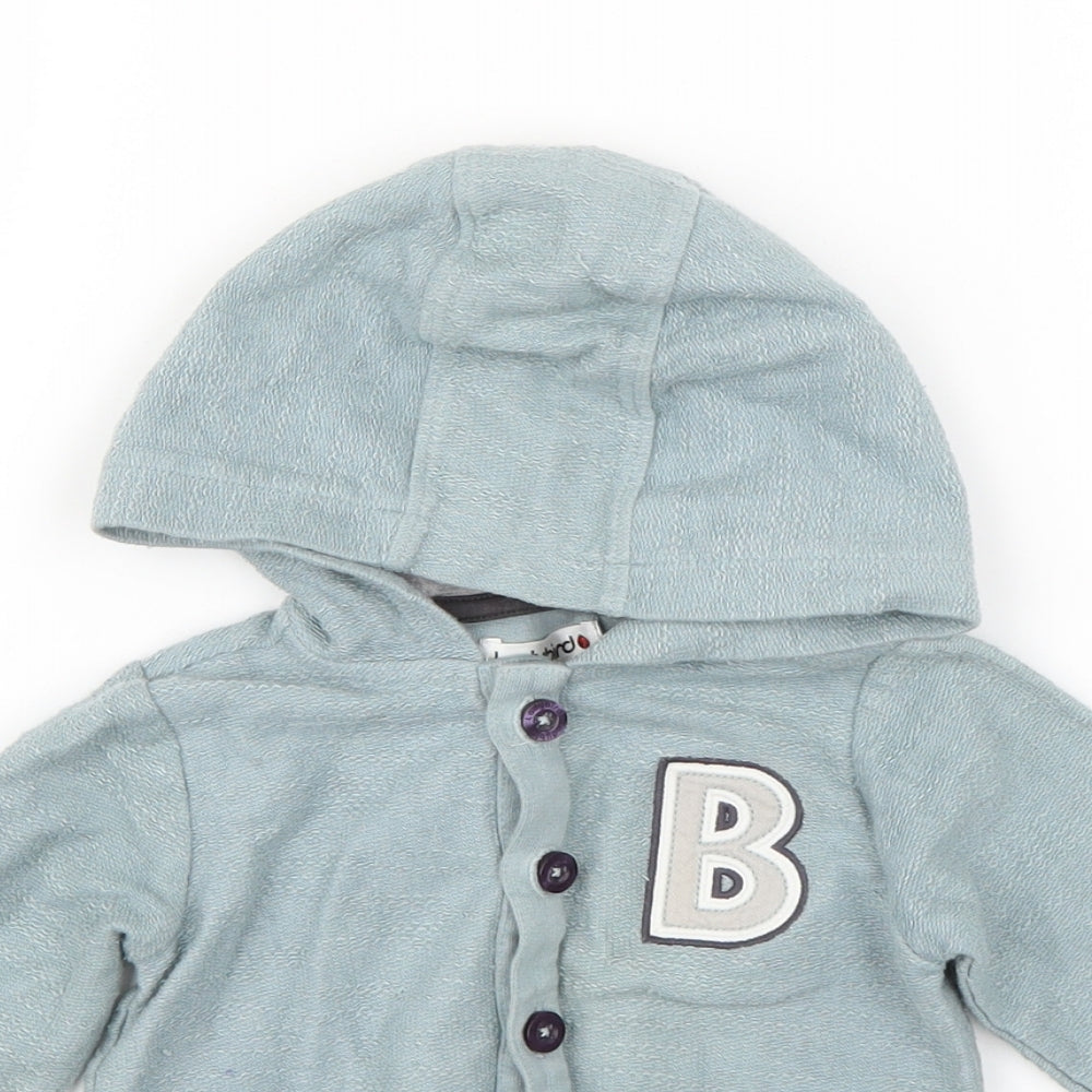 Ladybird Baby Green Geometric Knit Cardigan Jumper Size 12-18 Months