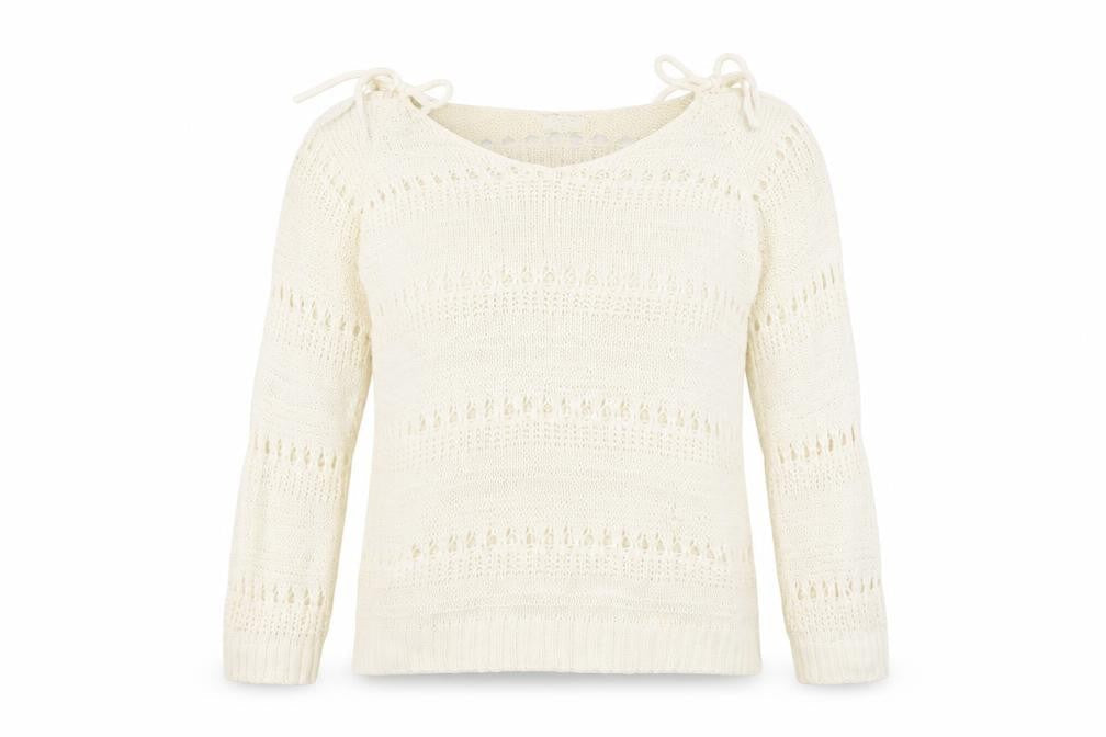 Papaya Womens Beige  Knit Pullover Jumper Size XL
