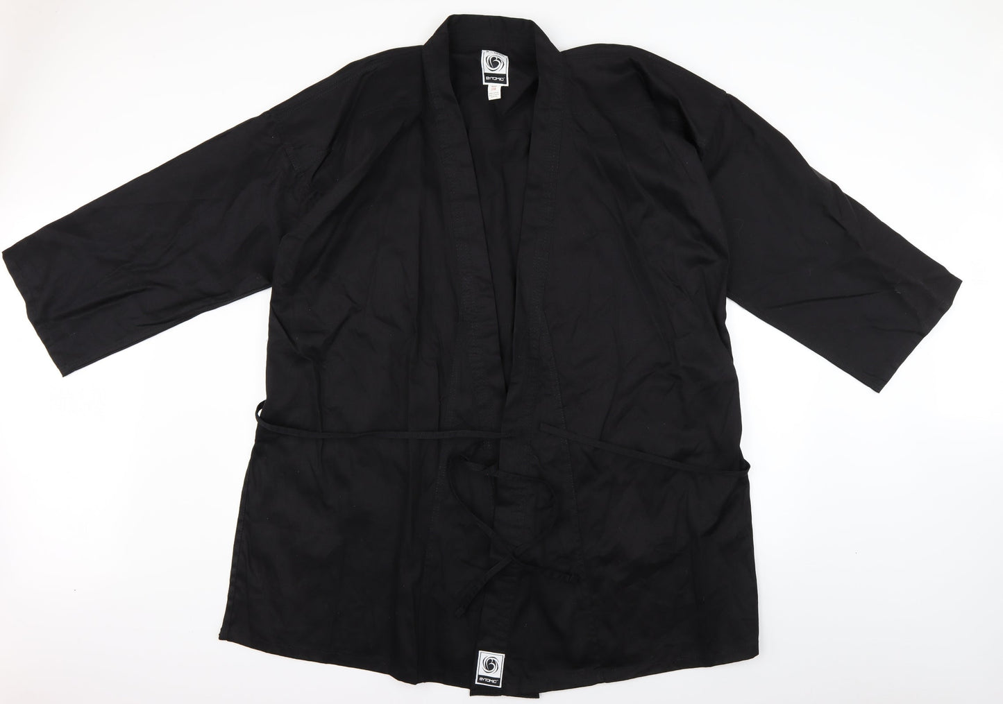 bytomic Mens Black   Overcoat Jacket Size L