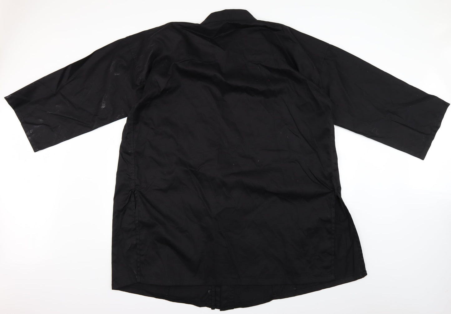 bytomic Mens Black   Overcoat Jacket Size L