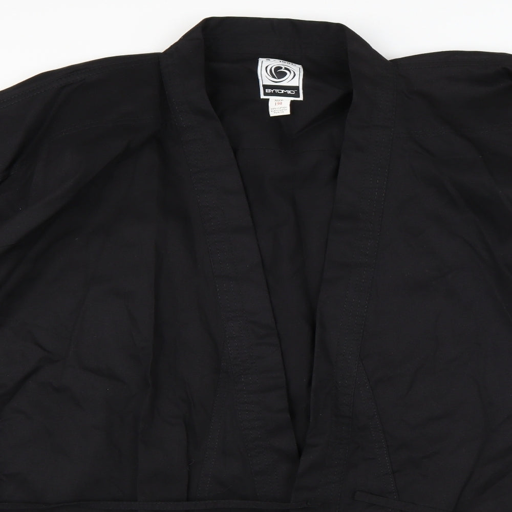 bytomic Mens Black   Overcoat Jacket Size L