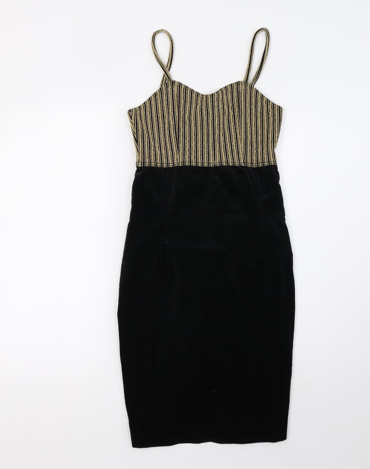 Preworn Womens Gold   A-Line  Size 8