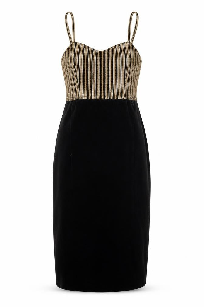 Preworn Womens Gold   A-Line  Size 8