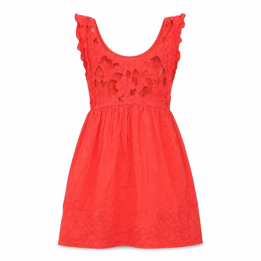 Lipsy Womens Red   A-Line  Size 10