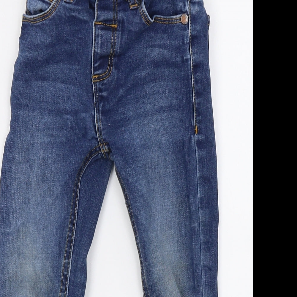 NEXT Girls Blue  Denim Skinny Jeans Size 2 Years