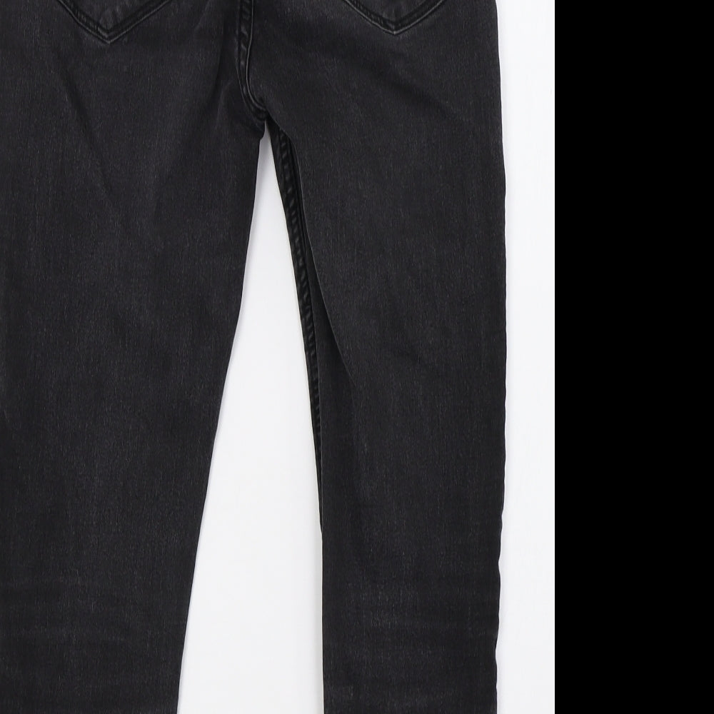 New Look Womens Black  Denim Skinny Jeans Size 10 L24 in