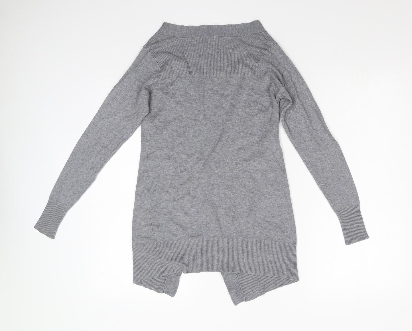 George Womens Grey  Knit Cardigan Jumper Size 8
