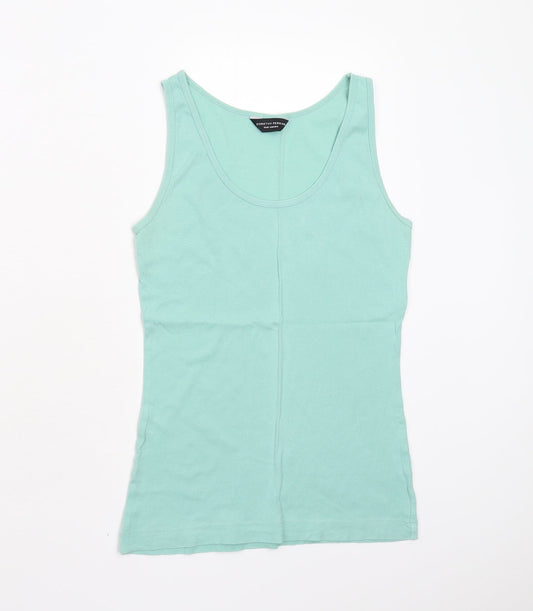 Dorothy Perkins Womens Green   Basic Tank Size 12