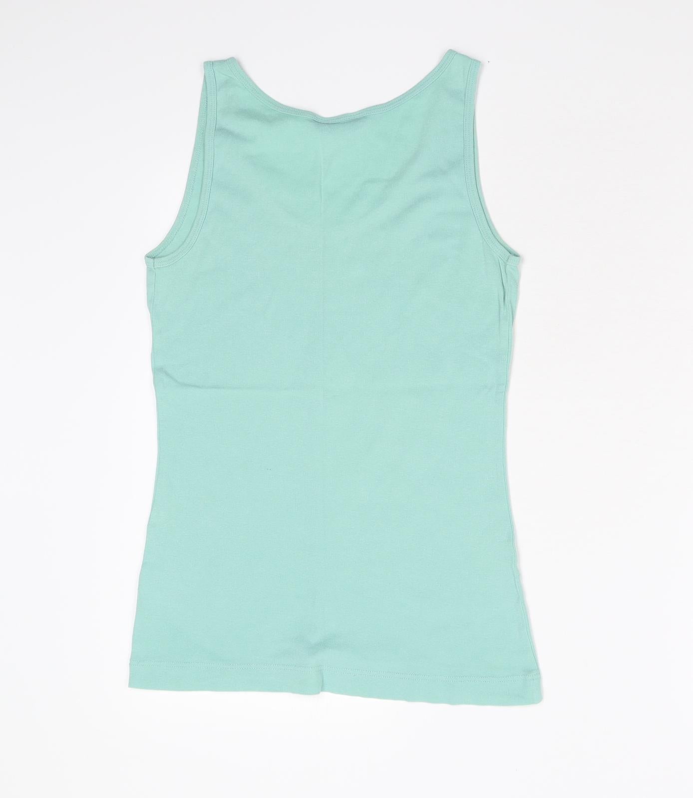 Dorothy Perkins Womens Green   Basic Tank Size 12