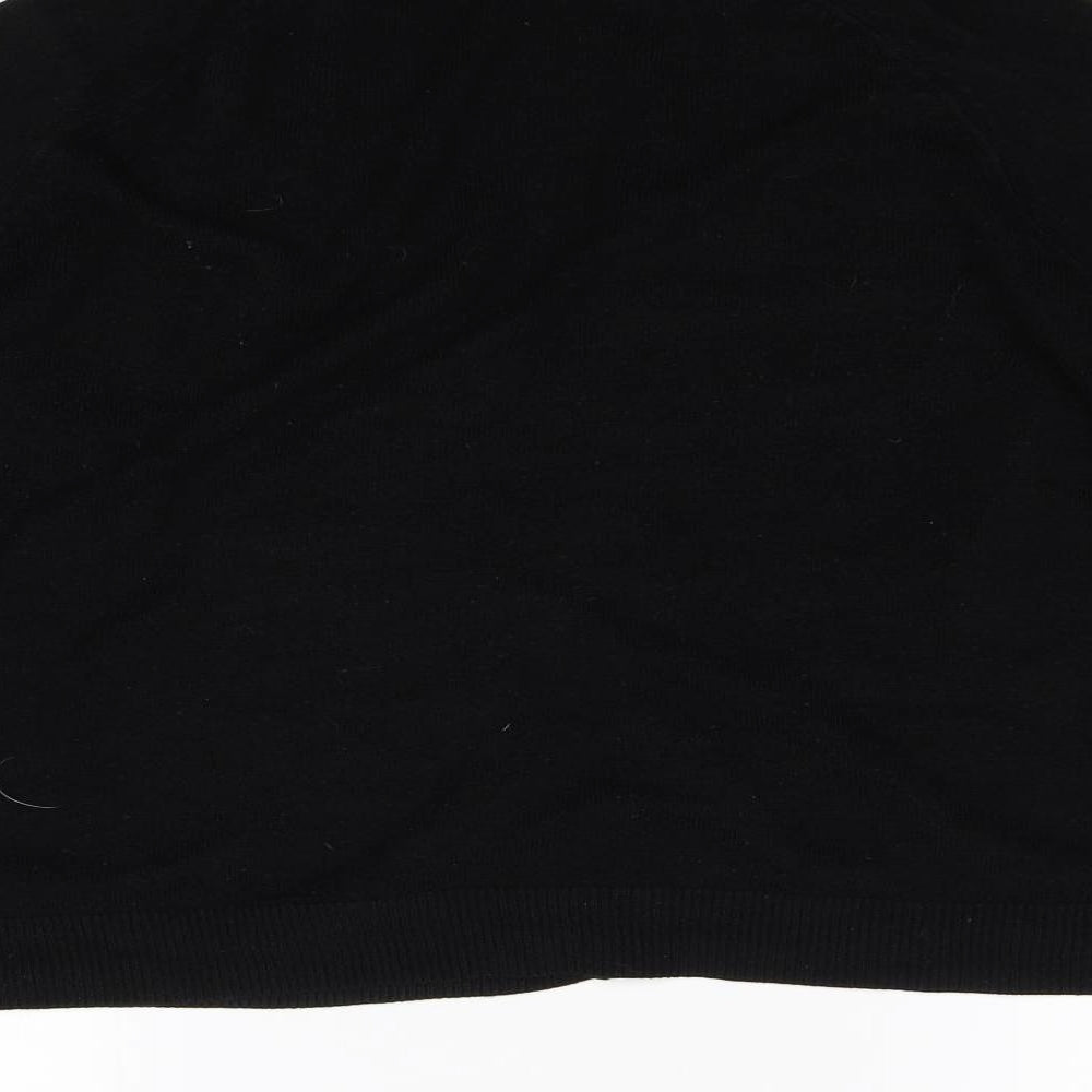 New Look Womens Black  Knit Cardigan Jumper Size 10