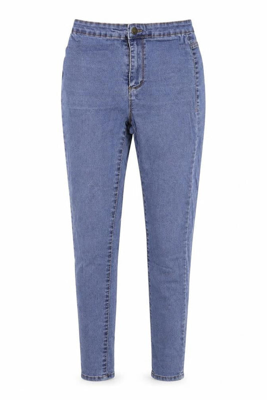 Primark Womens Blue  Denim Skinny Jeans Size 6 L25 in