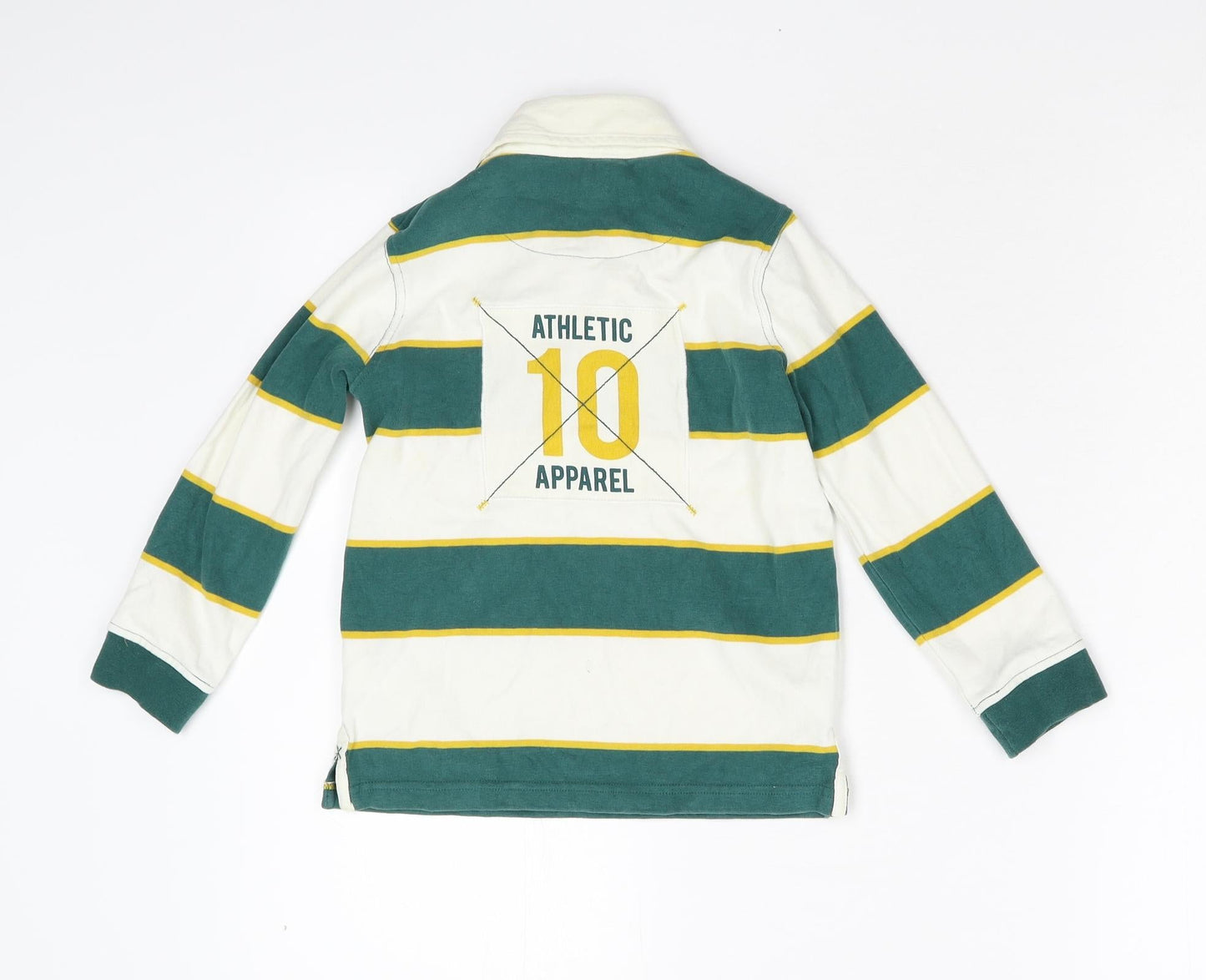 John Lewis Boys Multicoloured Striped  Basic Polo Size 5 Years