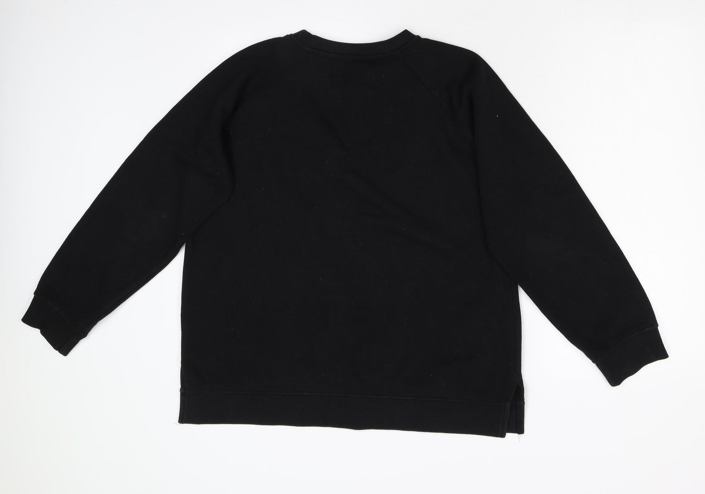 AM London Womens Black   Pullover Sweatshirt Size 14