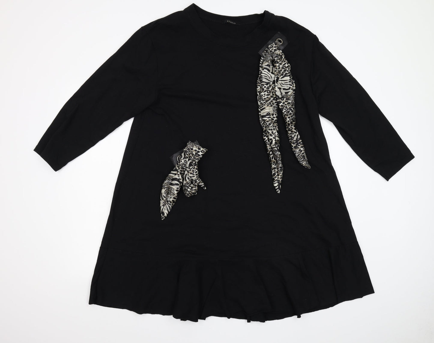 Studio Womens Black   Shift  Size XL