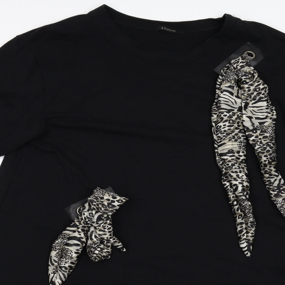 Studio Womens Black   Shift  Size XL