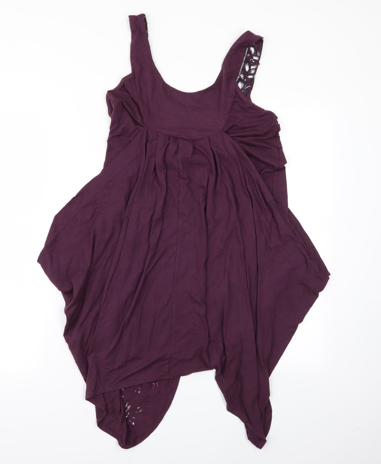 Uttman London Womens Purple   Fit & Flare    - Tulip Dress
