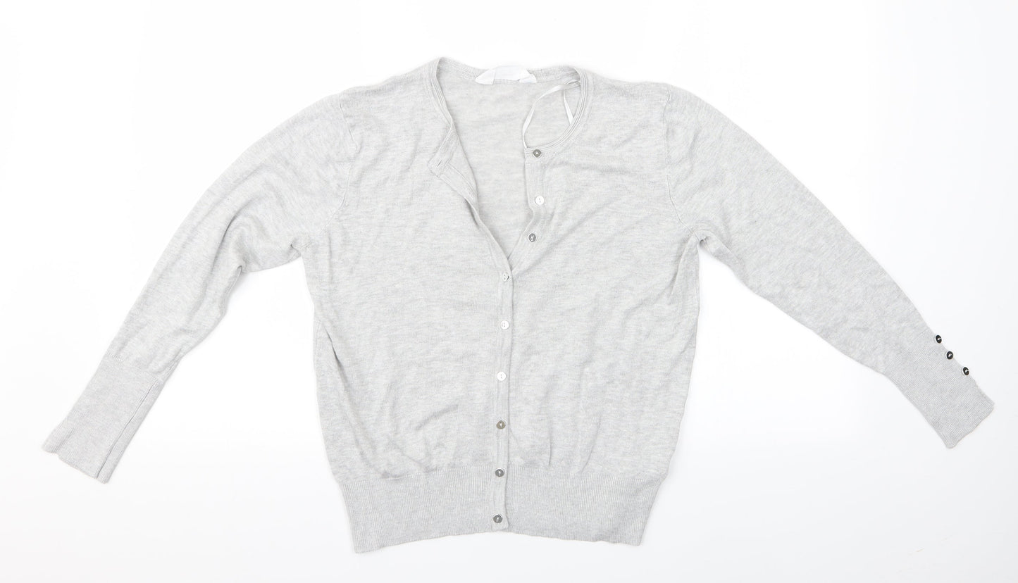 Primak Womens Grey   Cardigan Jumper Size 12  - Primark