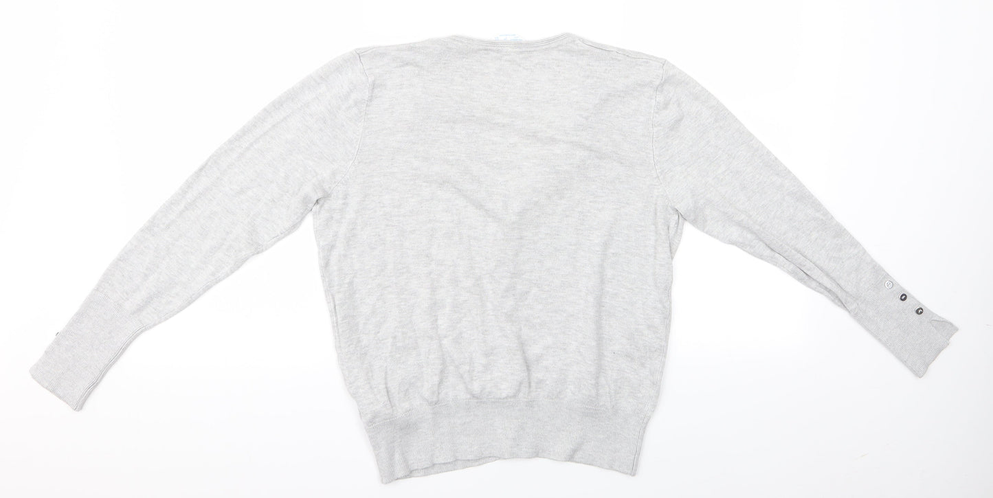 Primak Womens Grey   Cardigan Jumper Size 12  - Primark