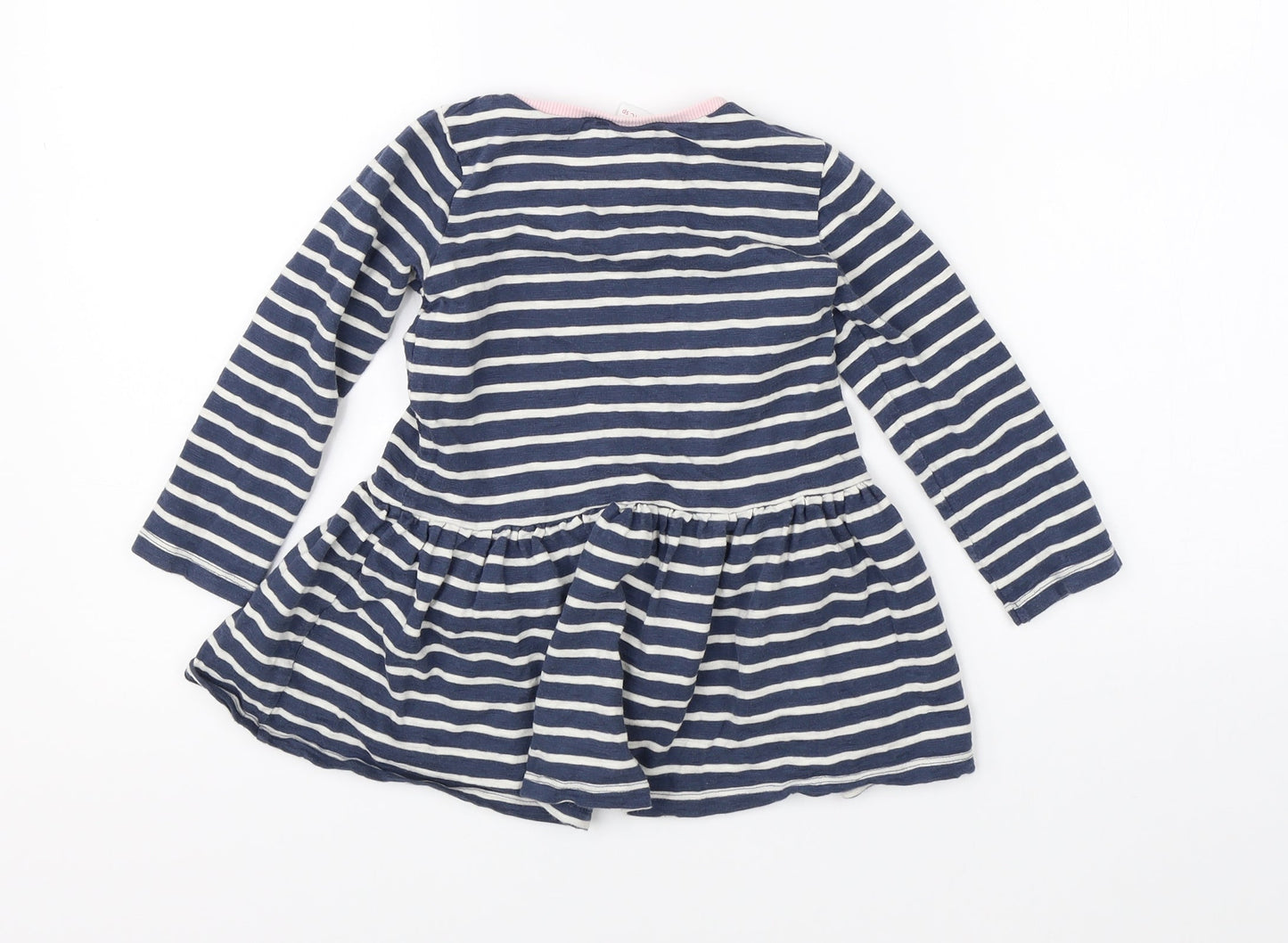 NEXT Girls Blue Striped  Tutu Dress  Size 2-3 Years