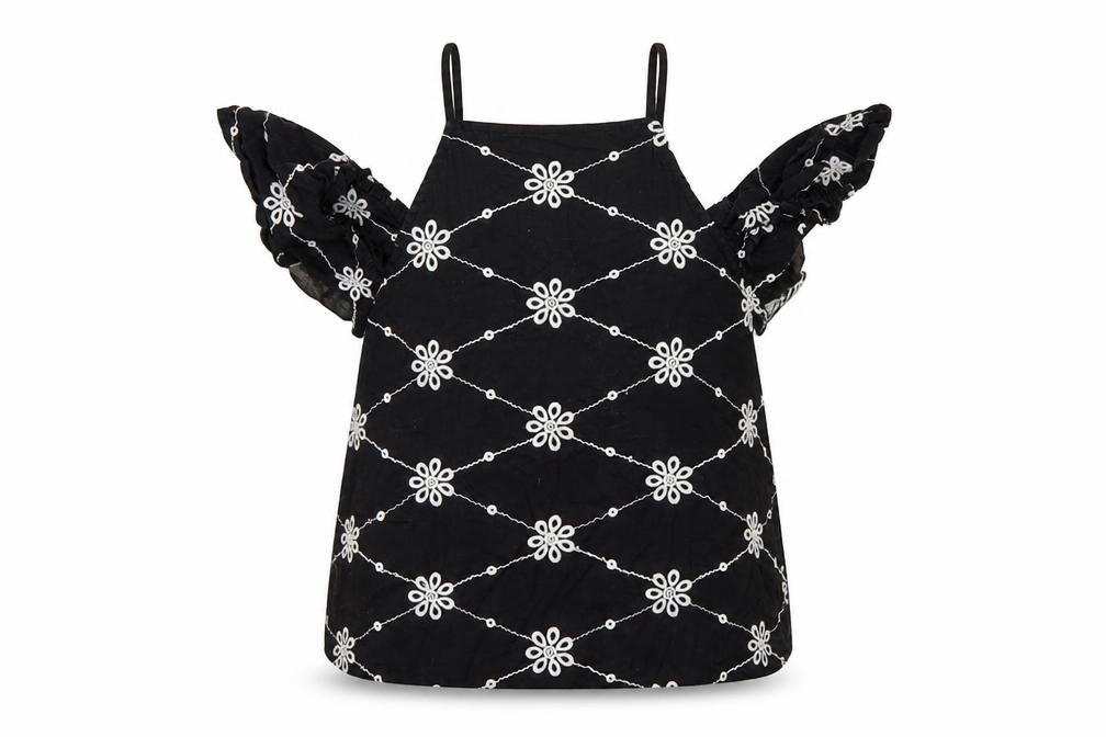 New Look Girls Black   Basic Blouse Size 11 Years