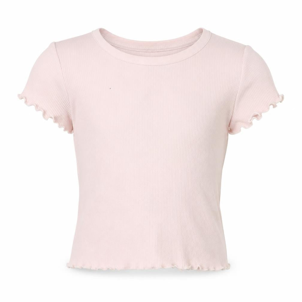 Gap Girls Pink   Cropped T-Shirt Size 10-11 Years