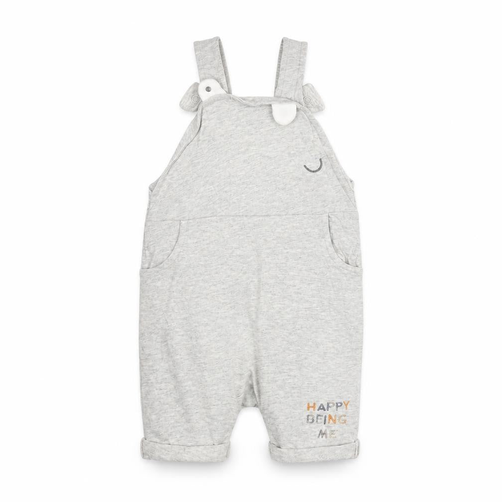 Mothercare Baby Grey   Dungaree One-Piece Size 3-6 Months