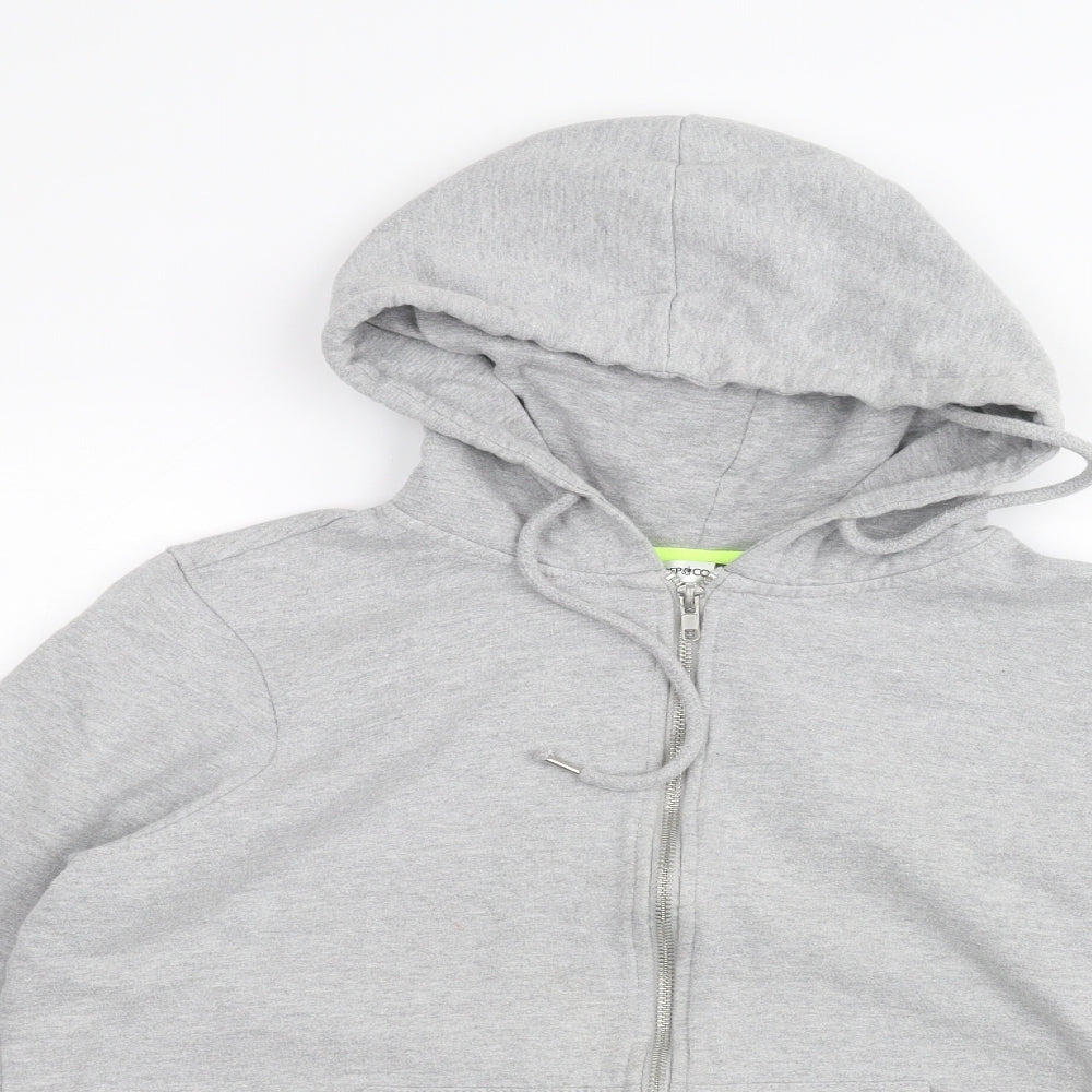 PEP&CO Mens Grey   Full Zip Hoodie