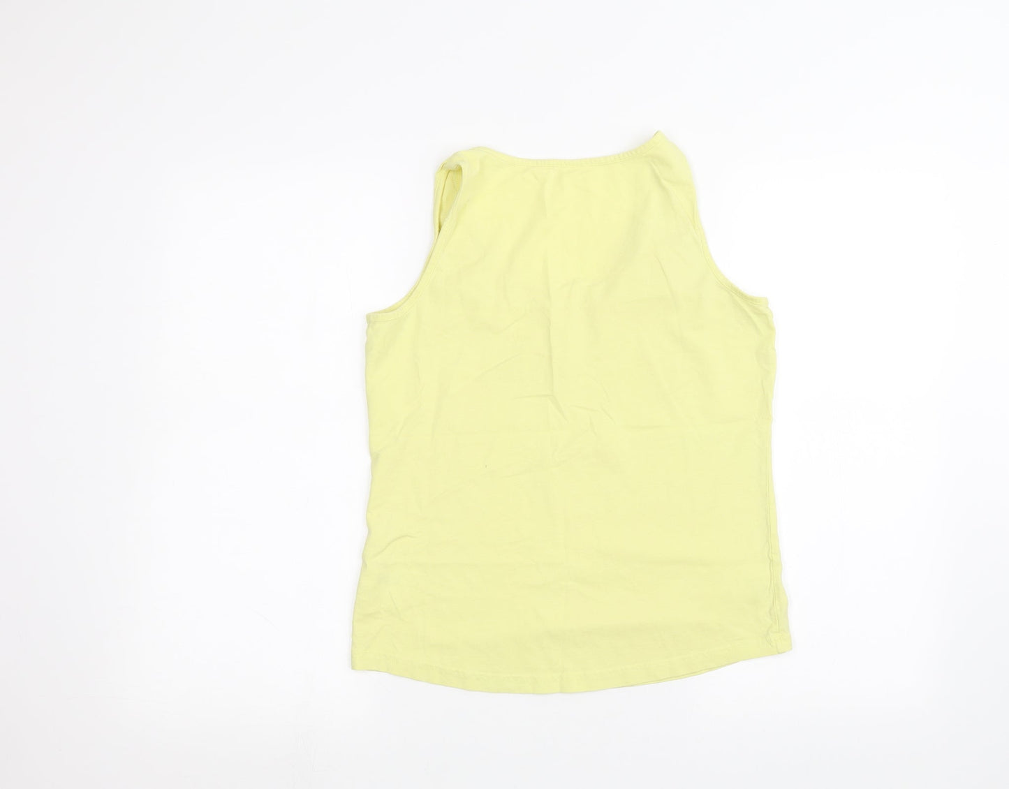 George Womens Yellow   Basic T-Shirt Size 8