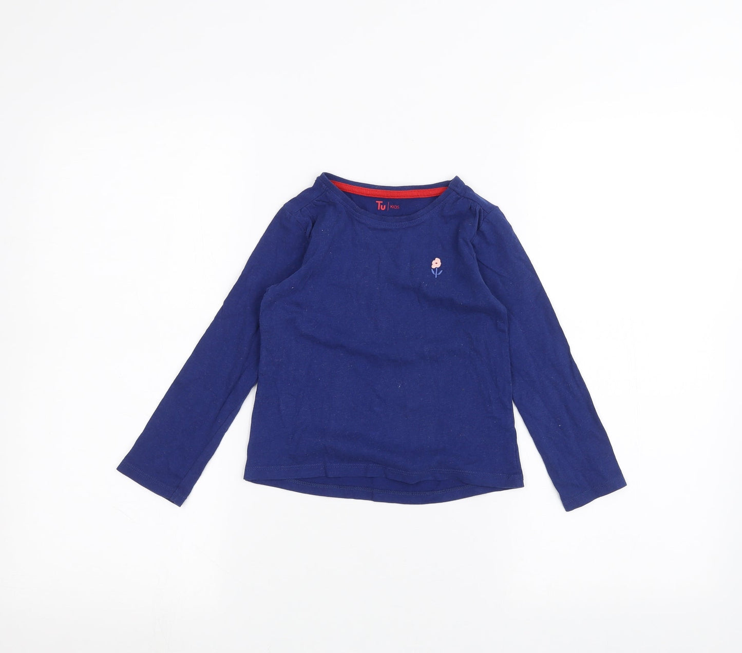 TU Boys Blue   Basic T-Shirt Size 3-4 Years