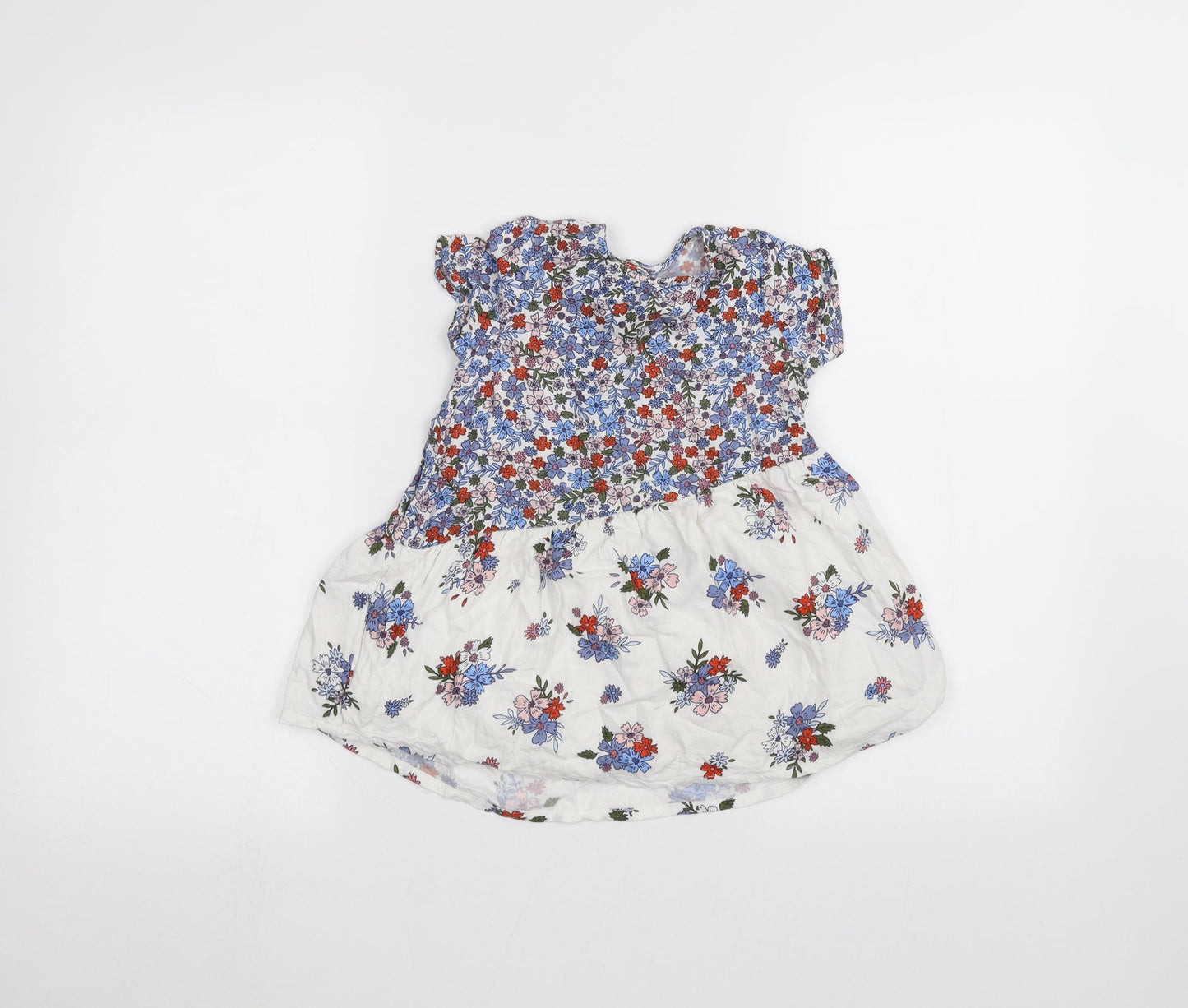 Mini Club Baby White Floral  A-Line  Size 18-24 Months
